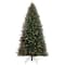 6.5ft. Pre-Lit Alexa Enabled Mountain Fir Artificial Christmas Tree, Multicolor LED Lights